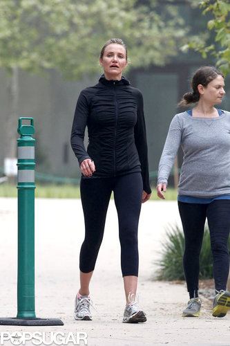 Cameron Diaz Gets Active in LA With a Friend Cameron Diaz Gets Active in LA With a Friend