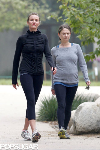 Cameron Diaz Gets Active in LA With a Friend Cameron Diaz Gets Active in LA With a Friend