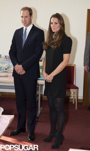 Kate Middleton Shines in White For an Official Visit With Prince William Kate Middleton Shines in White For an Official Visit With Prince William