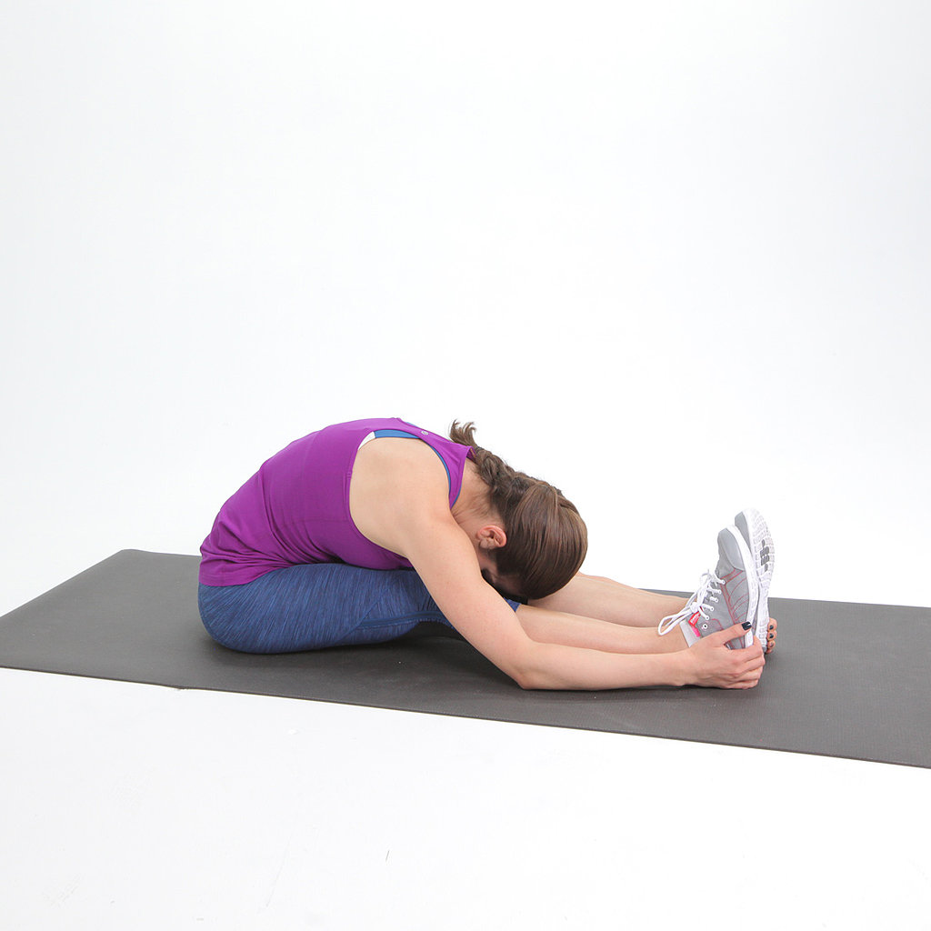 Tight Hamstring: Forward Bend With Rounded Back Tight Hamstring: Forward Bend With Rounded Back