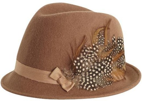 San Diego Hat Company Fedora with Feather