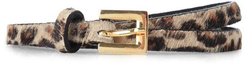 Winter Leopard Belt