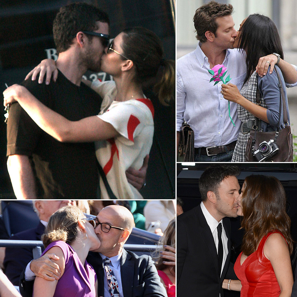 Best Celebrity Kissing Pictures Popsugar Celebrity