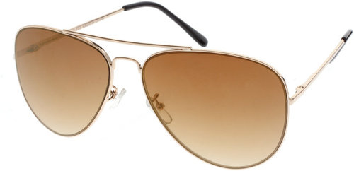 ASOS Gold Mirrored Sunglasses
