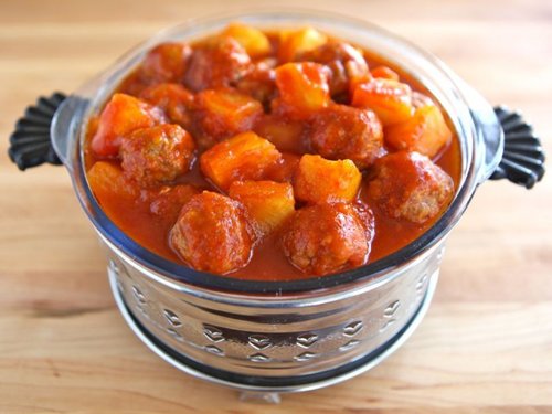 Sweet and Sour Meatballs Sweet and Sour Meatballs