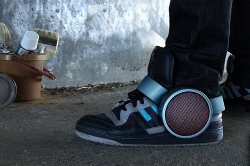Sneakers and Speakers Together At Last?