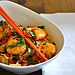 Shrimp and Rice Noodle Stir-Fry 