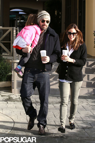 Ben Affleck carried Seraphina.
Ben Affleck carried Seraphina.