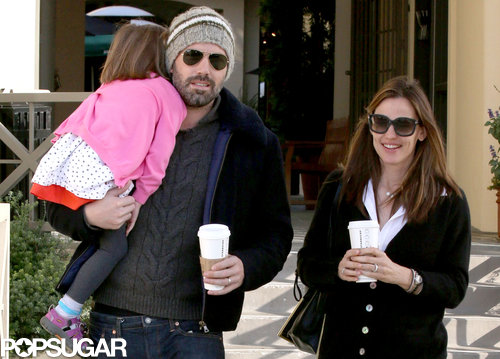 Ben Affleck and Jennifer Garner made a coffee run with their daughter Seraphina.
Ben Affleck and Jennifer Garner made a coffee run with their daughter Seraphina.
