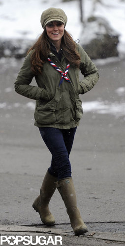 Kate Middleton Cracks Up by a Campfire With Cub Scouts Kate Middleton Cracks Up by a Campfire With Cub Scouts