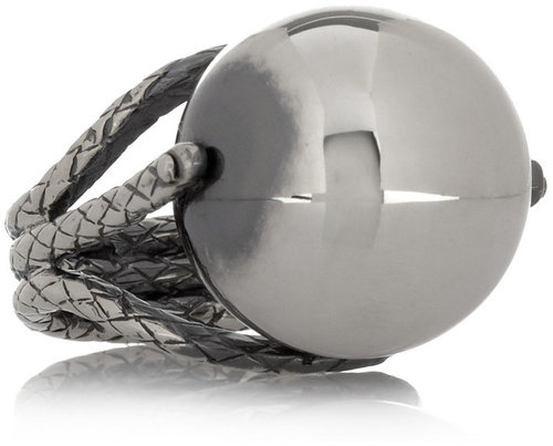 Bottega Veneta Sterling silver ring