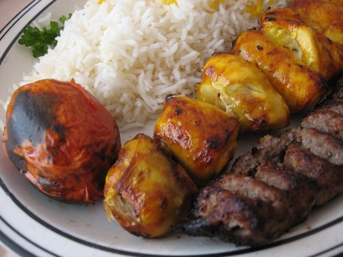 Joojeh and Koobideh Kebab Joojeh and Koobideh Kebab