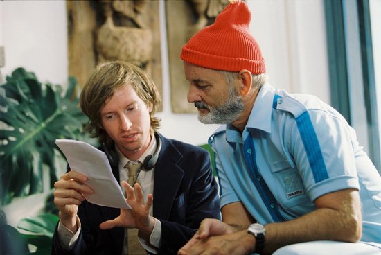 Wes Anderson and Bill Murray Wes Anderson and Bill Murray