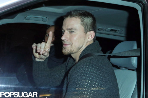 Channing and Jenna Take on Fan Frenzy in London Channing and Jenna Take on Fan Frenzy in London