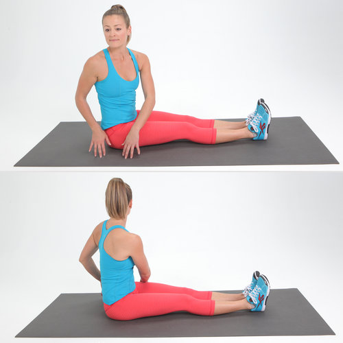 Seated Russian Twist Seated Russian Twist