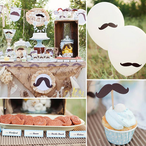 A Little Man Mustache Baby Shower A Little Man Mustache Baby Shower