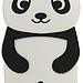 WetSeal Rubber Panda Phone Case Black