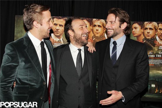 Ryan Gosling, director Derek Cianfrance, and Bradley Cooper shared a laugh.
Ryan Gosling, director Derek Cianfrance, and Bradley Cooper shared a laugh.