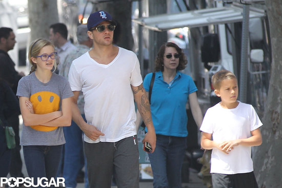 Ryan Phillippe spent time with Ava and Deacon in LA on Friday.
Ryan Phillippe spent time with Ava and Deacon in LA on Friday.