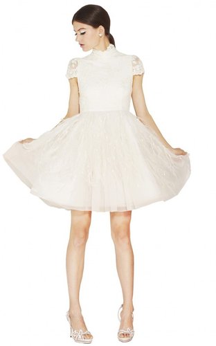 Gwen Feather Skirt Dress