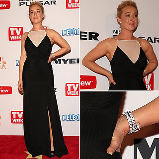 Pictures of Asher Keddie in Yeojin Bae at 2013 Logie Awards