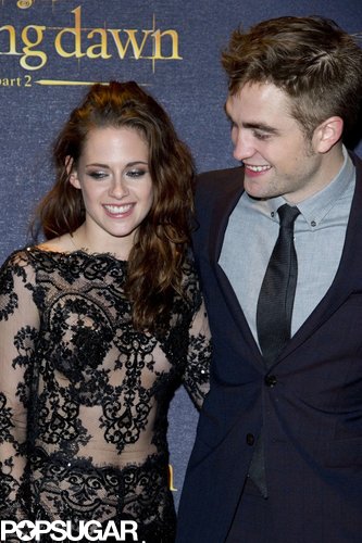 Robert Pattinson had eyes glued on his girlfriend, Kristen Stewart, during the Breaking Dawn Part 2 premiere in London in November 2012.
Robert Pattinson had eyes glued on his girlfriend, Kristen Stewart, during the Breaking Dawn Part 2 premiere in London in November 2012.