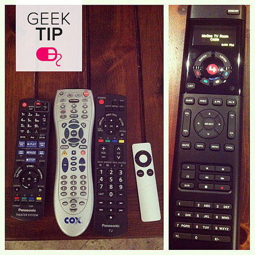 Toss all those other remotes aside and get yourself a new universal remote.
Source: Instagram user sayjanna
Toss all those other remotes aside and get yourself a new universal remote.
Source: Instagram user sayjanna
