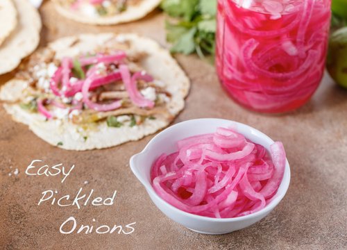 Easy Pickled Onions