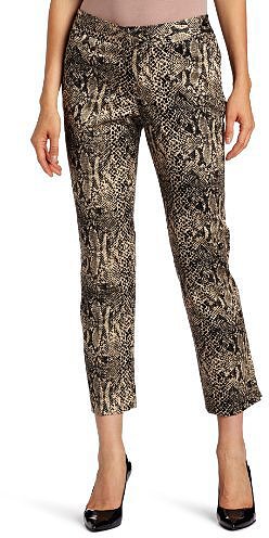 Rafaella Women's Shadow Reptile Ankle Pant