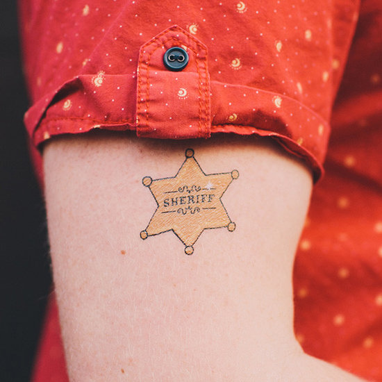 Sheriff Temporary Tattoos Sheriff Temporary Tattoos