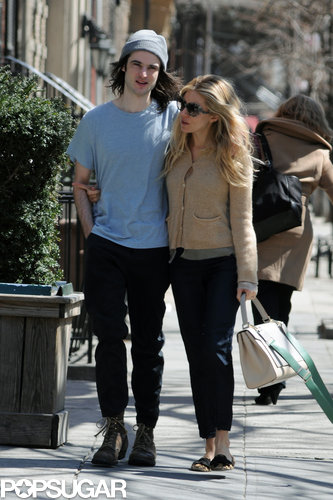 Sienna Miller and Tom Sturridge Hold Each Other Tight on a Lunch Date Sienna Miller and Tom Sturridge Hold Each Other Tight on a Lunch Date