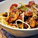 Spicy Bacon Spaghetti