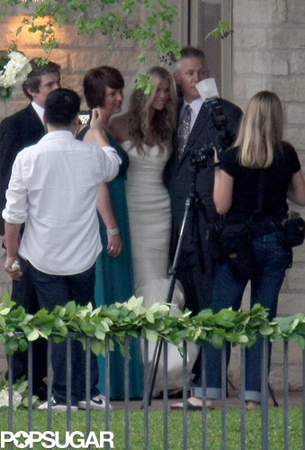 Brooklyn Decker wore white for her big day with husband Andy Roddick in April of 2009 in Texas.
Brooklyn Decker wore white for her big day with husband Andy Roddick in April of 2009 in Texas.