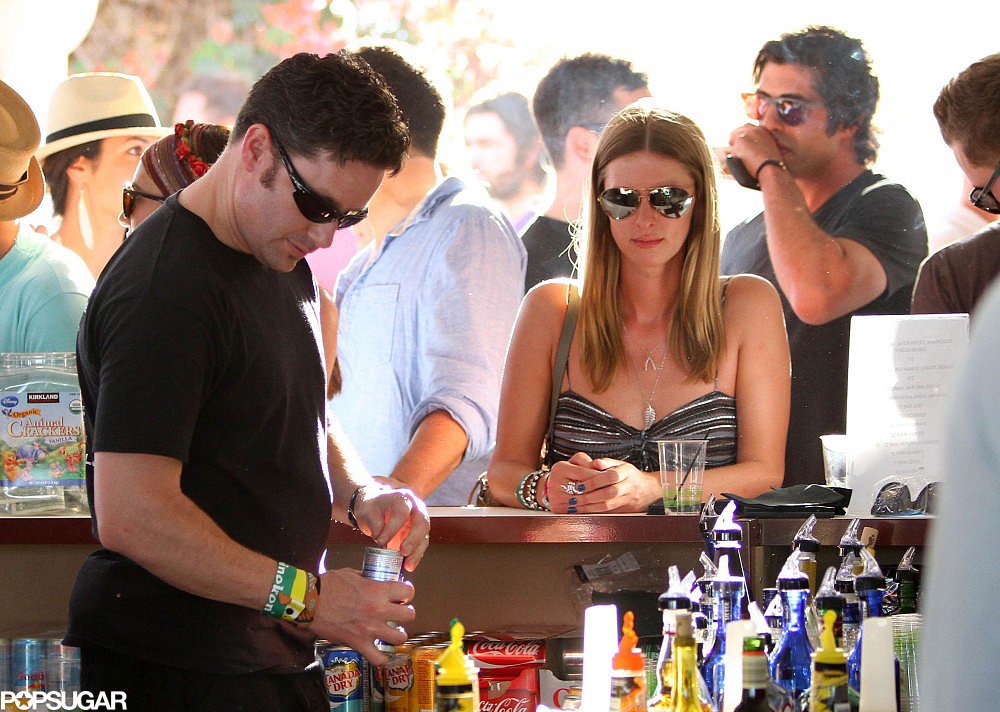 In 2011, Nicky Hilton cooled off with a drink.
In 2011, Nicky Hilton cooled off with a drink.