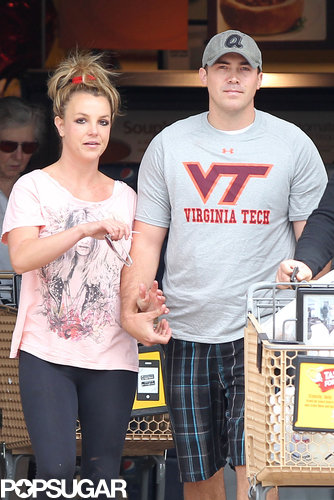Britney Spears Shows PDA With Her New Guy Britney Spears Shows PDA With Her New Guy