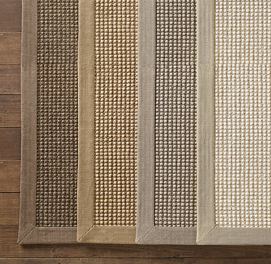 Restoration Hardware's Belgian Looped Wool Sisal Rug ($480-$3,595) is made with natural wool and pure linen.
Restoration Hardware's Belgian Looped Wool Sisal Rug ($480-$3,595) is made with natural wool and pure linen.