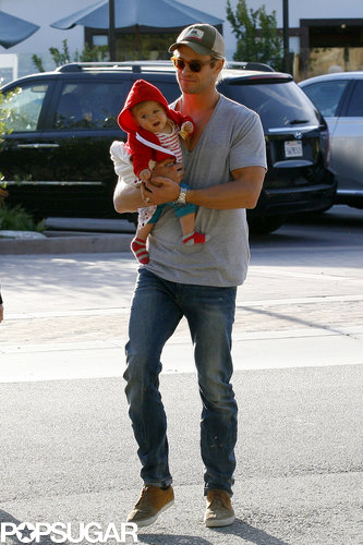 Chris and Elsa Dote on Darling India During LA Lunch Date Chris and Elsa Dote on Darling India During LA Lunch Date
