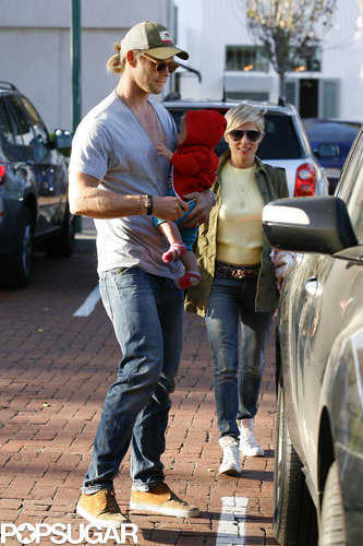 Chris and Elsa Dote on Darling India During LA Lunch Date Chris and Elsa Dote on Darling India During LA Lunch Date