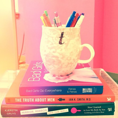 We shared on the POPSUGAR Love & Sex Instagram three books on our to-read list: Bad Girls Go Everywhere, The Truth About Men, and Mirror Mirror Off the Wall.
We shared on the POPSUGAR Love & Sex Instagram three books on our to-read list: Bad Girls Go Everywhere, The Truth About Men, and Mirror Mirror Off the Wall.