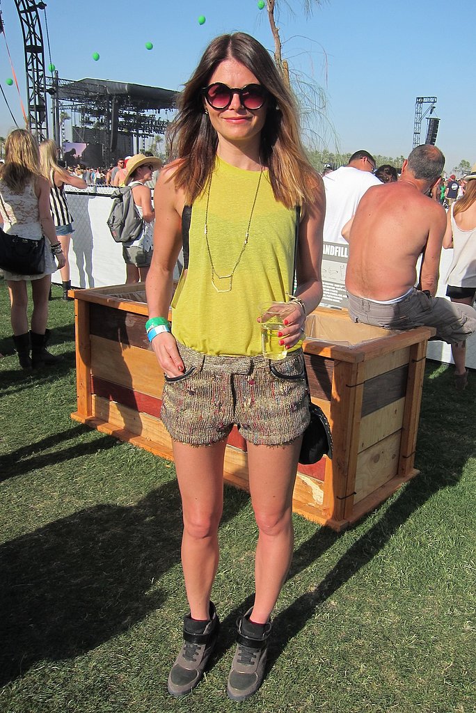 Sequined, embroidered shorts added a sparkly finish to this cool Coachella look.
Source: Chi Diem Chau
Sequined, embroidered shorts added a sparkly finish to this cool Coachella look.
Source: Chi Diem Chau