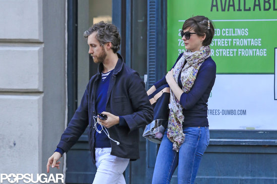 Anne Hathaway and Adam Shulman stepped out in Brooklyn together.
Anne Hathaway and Adam Shulman stepped out in Brooklyn together.