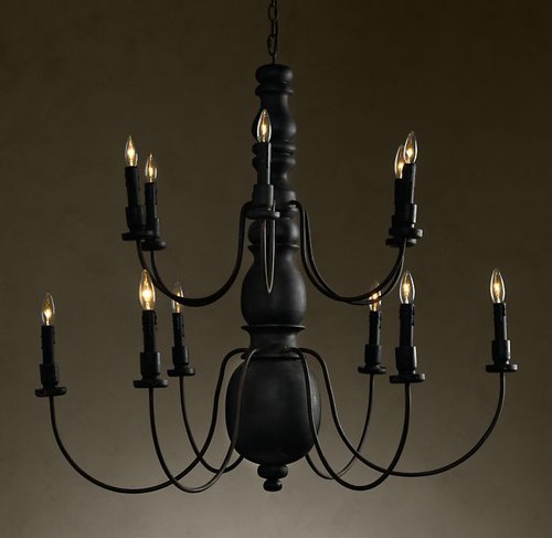 Roundup:  A Dark and Sophisticated Halloween Table Setting