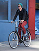 Andrew Garfield Riding His Bike in NYC | Pictures