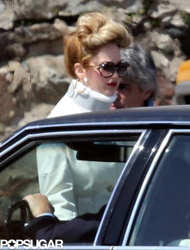 Jennifer Lawrence wore a neck brace on the set of her latest project.
Jennifer Lawrence wore a neck brace on the set of her latest project.