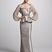 Kay Unger New York Strapless Peplum Gown