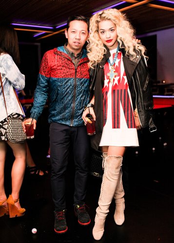 Humberto Leon and Rita Ora at Opening Ceremony and Adidas Original's Capsule Collection celebration in Los Angeles.
Photo: BFAnyc.com
Humberto Leon and Rita Ora at Opening Ceremony and Adidas Original's Capsule Collection celebration in Los Angeles.
Photo: BFAnyc.com