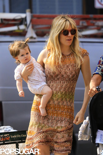 Sienna Miller cradled her daughter Marlowe Sturridge in NYC on Wednesday.
Sienna Miller cradled her daughter Marlowe Sturridge in NYC on Wednesday.