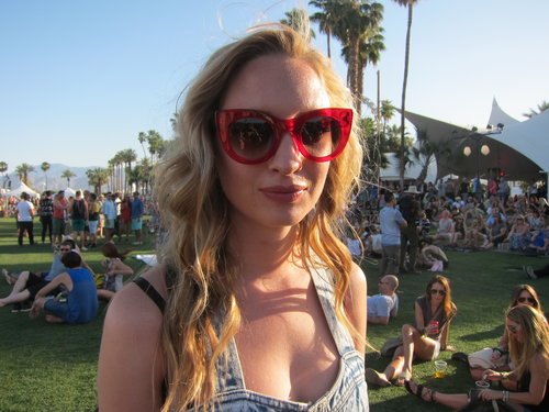 Red oversize cat-eye glasses are modern retro done right.
Red oversize cat-eye glasses are modern retro done right.
