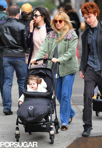 Sienna Spends Time With Tom and Marlowe as He Preps For His Opening Night Sienna Spends Time With Tom and Marlowe as He Preps For His Opening Night
