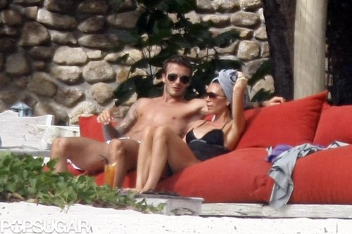 Victoria and David Beckham celebrated their 10th wedding anniversary in Seychelles in July of 2009.
Victoria and David Beckham celebrated their 10th wedding anniversary in Seychelles in July of 2009.
